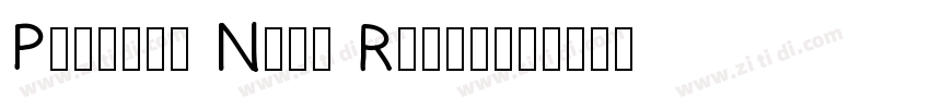 Placard Next Regular字体转换